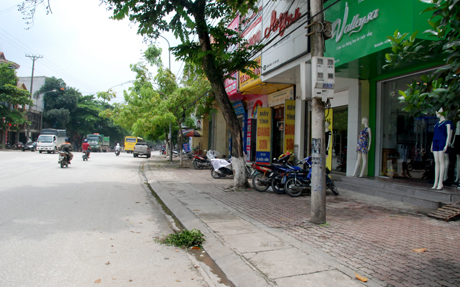Các tuyến đường trên địa bàn phường Đồng Tâm luôn bảo đảm thông, thoáng.