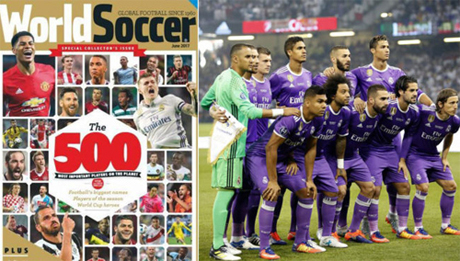 Hầu hết đội hình Real (tính cả dự bị) có tên trong danh sách 500 cầu thủ của World Soccer.

