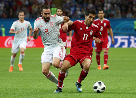 Tây Ban Nha có thể sẽ phải cạnh tranh hiệu số với Iran nếu thua Morocco.

