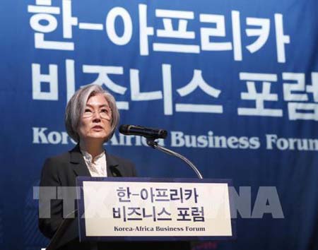 Ngoại trưởng Hàn Quốc Kang Kyung-hwa.