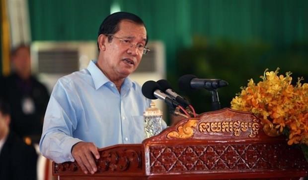 Thủ tướng Campuchia Samdech Techo Hun Sen.