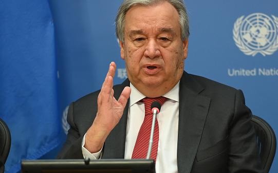 Tổng thư ký Liên Hợp Quốc Guterres.