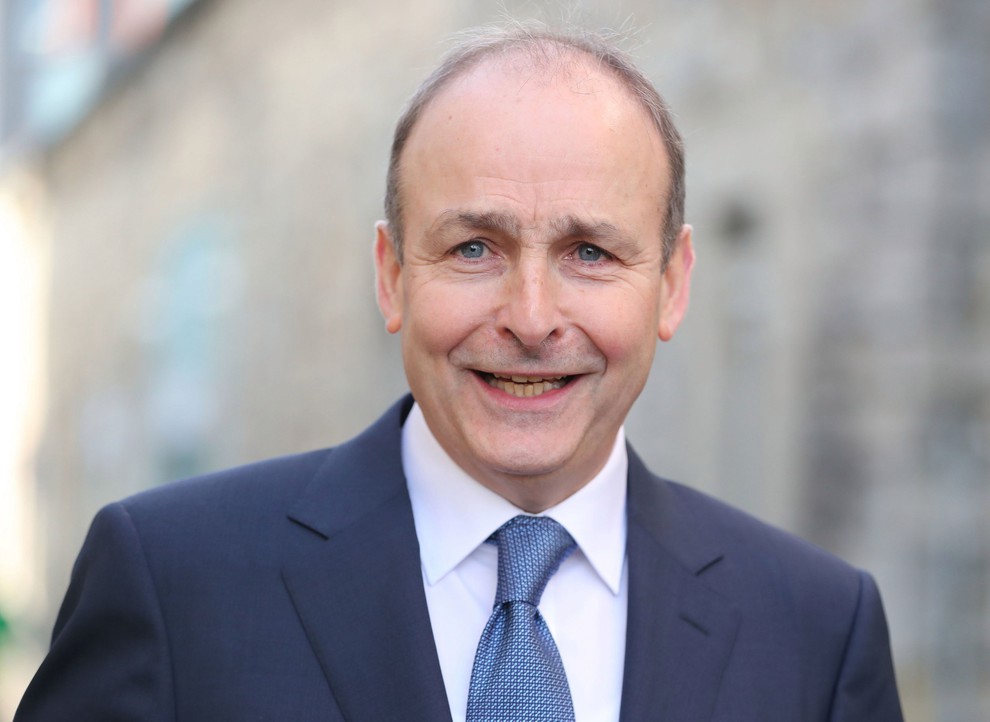 Ông Mícheál Martin, thành viên đảng Fianna Fáil.
