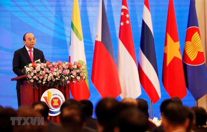 Thủ tướng Nguyễn Xuân Phúc, Chủ tịch ASEAN 2020 phát biểu khai mạc Hội nghị Cấp cao ASEAN lần thứ 36.