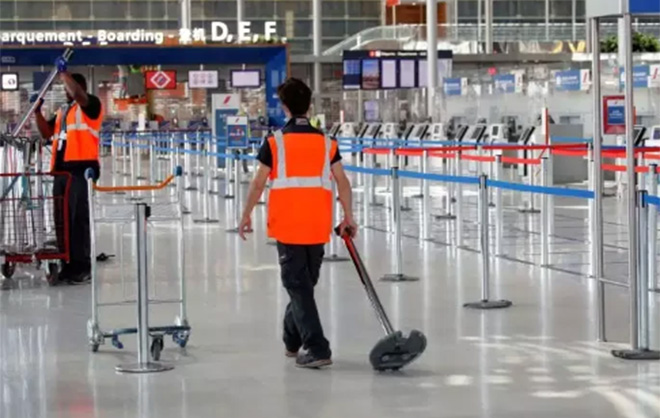 Các sân bay ở châu Âu bắt đầu hoạt động trở lại.