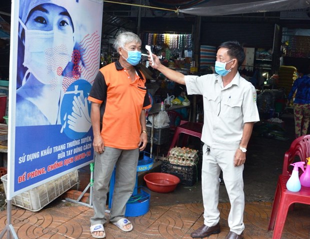 Tỉnh Hậu Giang kêu gọi người dân thực hiện nghiêm Thông điệp 5K của Bộ Y tế. (Nguồn: Báo Hậu Giang)