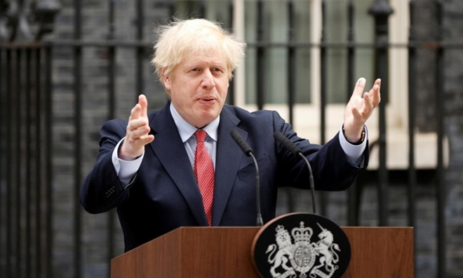 Thủ tướng Anh Boris Johnson