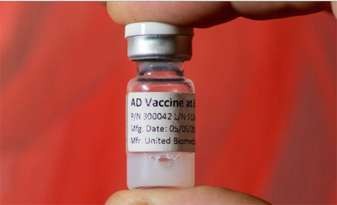 Vaccine AADvac1 do công ty công nghệ sinh học Axon Neuroscience phát triển.