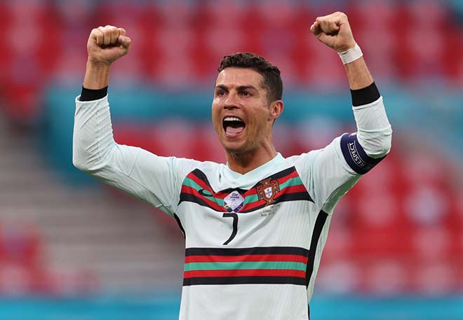 Ronaldo thiết lập hàng loạt cột mốc ấn tượng sau trận thắng Hungary