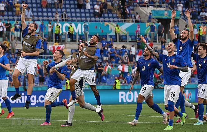 Italy lập nên kỷ lục mới tại EURO 2020.