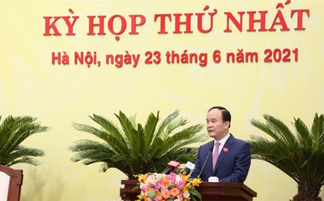 Ông Nguyễn Ngọc Tuấn tái đắc cử Chủ tịch HĐND TP Hà Nội.