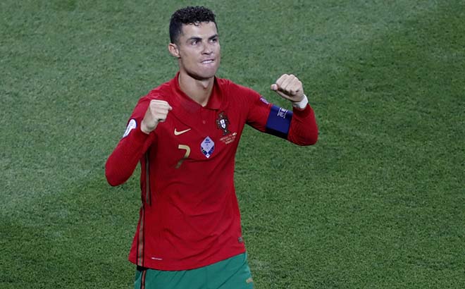 Ronaldo thiết lập cột mốc ấn tượng sau trận đấu với Pháp.