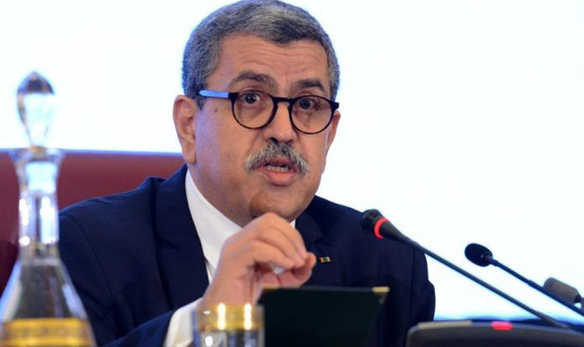 Thủ tướng Algeria Abdelaziz Djerad.