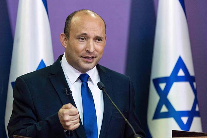 Tân Thủ tướng Israel Naftali Bennett.