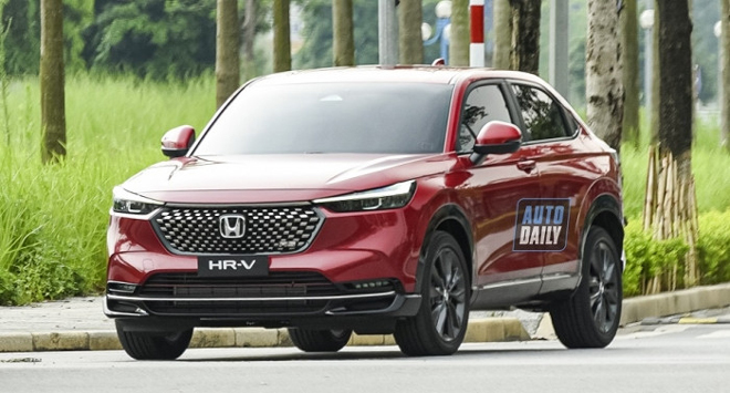 Honda HRV 2022 giá cao nhất 871 triệu đồng tại Việt Nam