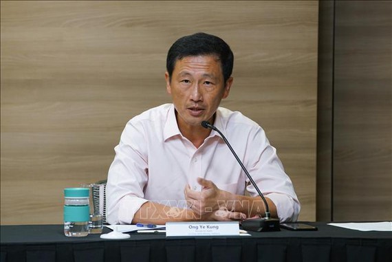 Bộ trưởng Y tế Singapore Ong Ye Kung.