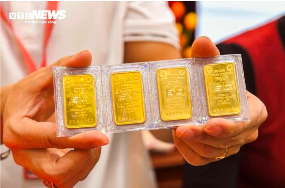 Giá vàng miếng trong nước sáng 1/6 giảm 2 triệu đồng/lượng.