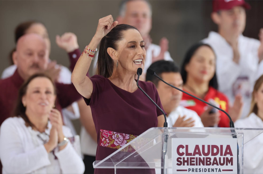 Bà Claudia Sheinbaum sẽ là nữ Tổng thống đầu tiên trong lịch sử Mexico.