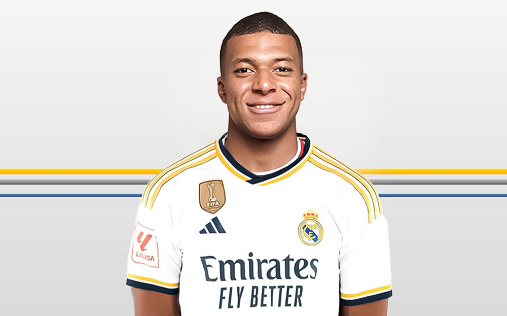 Kylian Mbappe chính thức gia nhập Real Madrid.