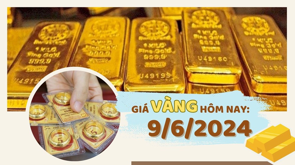 Vàng nhẫn giảm thấp nhất trong hơn 2 tháng qua.