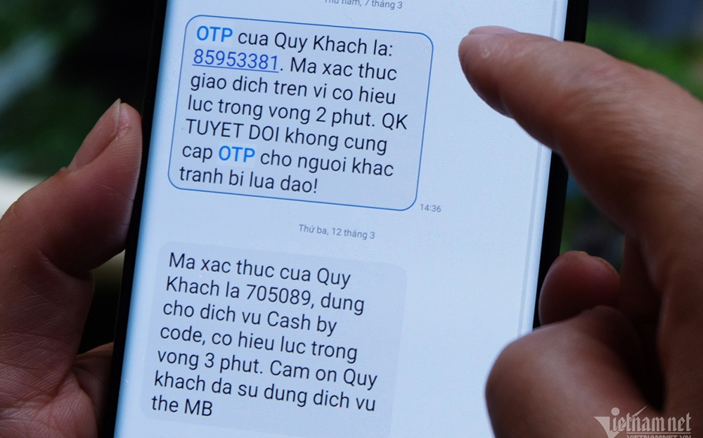 Tin nhắn OTP là biện pháp xác thực 2 yếu tố được sử dụng phổ biến tại Việt Nam.