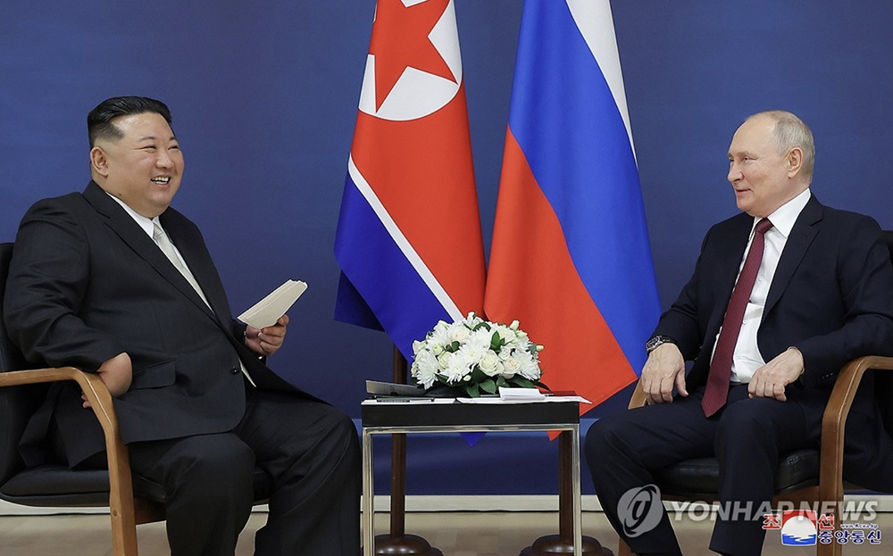 Ông Kim Jong Un đích thân đón Tổng thống Putin