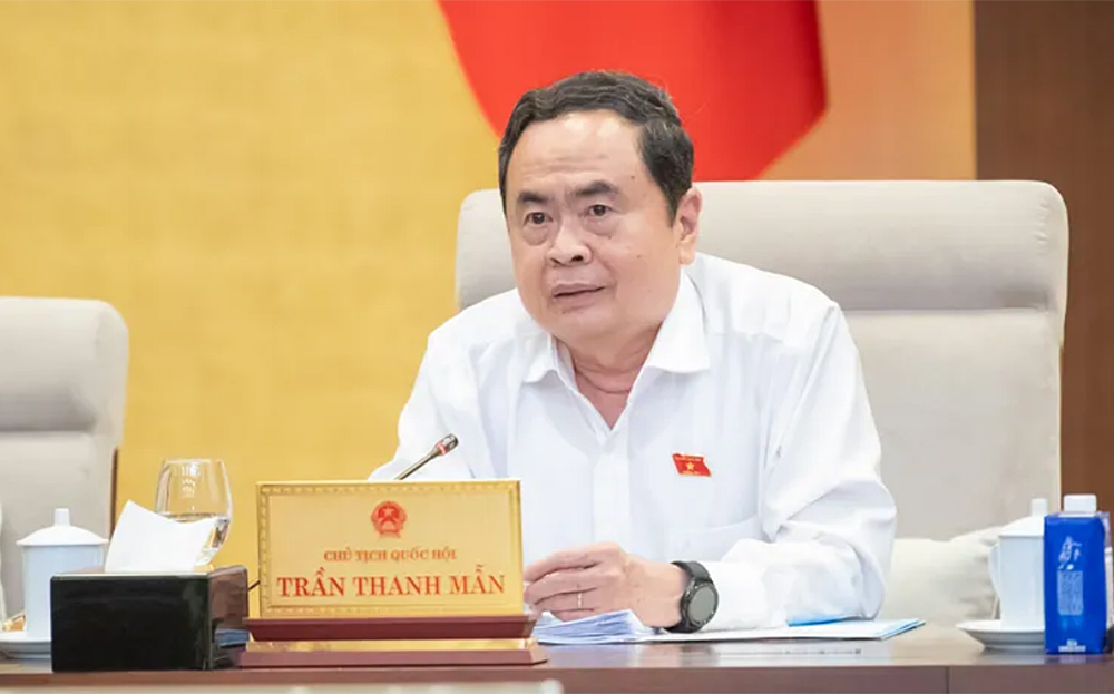 Chủ tịch Quốc hội Trần Thanh Mẫn.