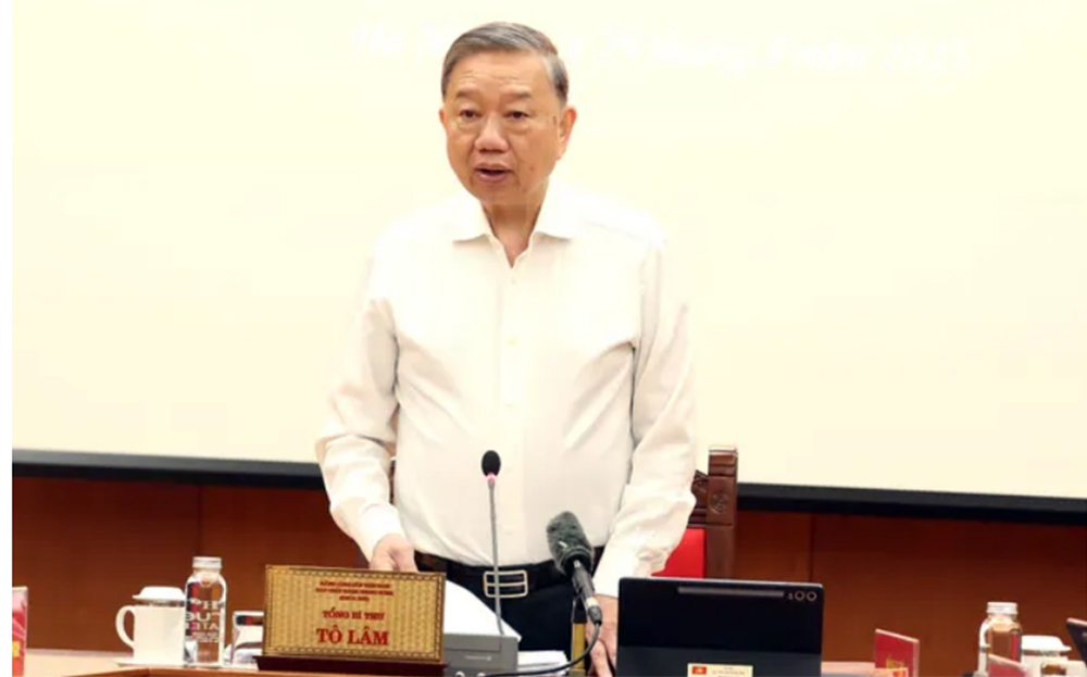 Tổng Bí thư Tô Lâm.