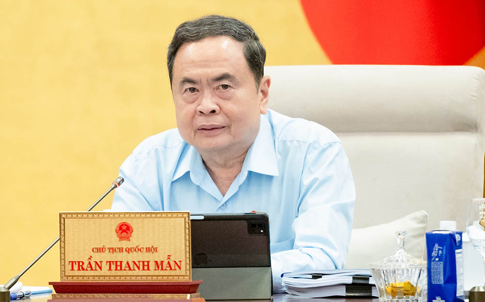 Chủ tịch Quốc hội Trần Thanh Mẫn.