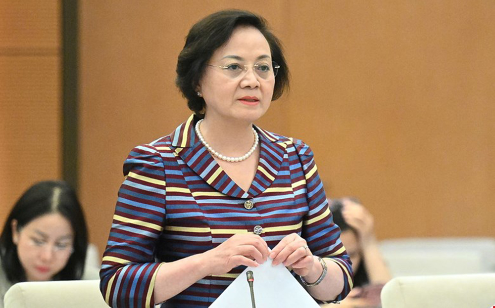Bộ trưởng Bộ Nội vụ Phạm Thị Thanh Trà.