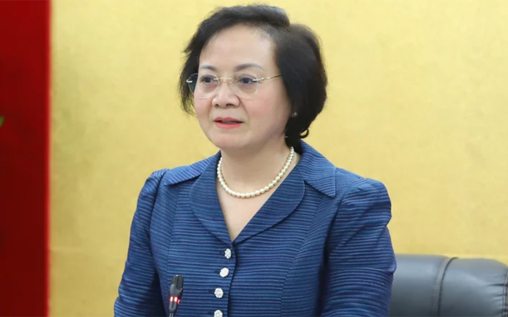 Bộ trưởng Nội vụ Phạm Thị Thanh Trà.