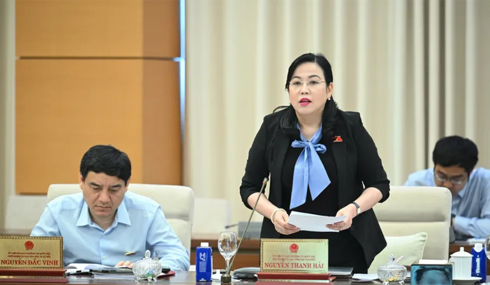 Trưởng Ban Công tác Đại biểu Nguyễn Thanh Hải.