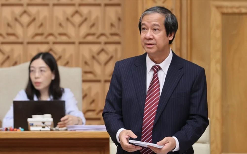 Bộ trưởng GD&ĐT Nguyễn Kim Sơn.