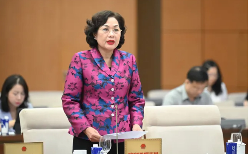 Thống đốc Ngân hàng Nhà nước Nguyễn Thị Hồng.