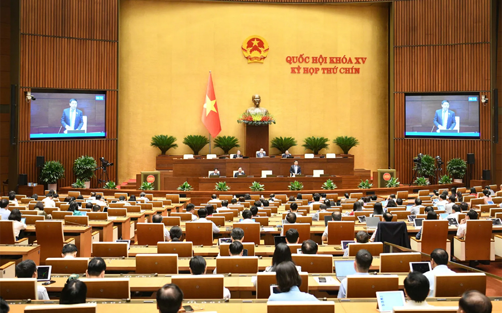 Quang cảnh Kỳ họp thứ 9, Quốc hội khóa XV