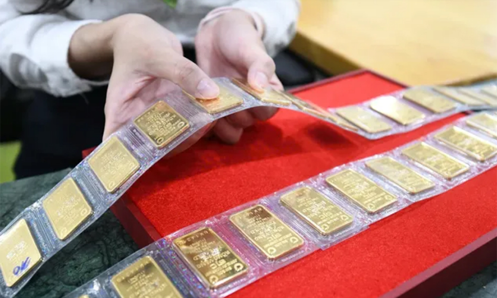 Giá vàng miếng SJC tăng mạnh lên trên mốc 118 triệu đồng/lượng