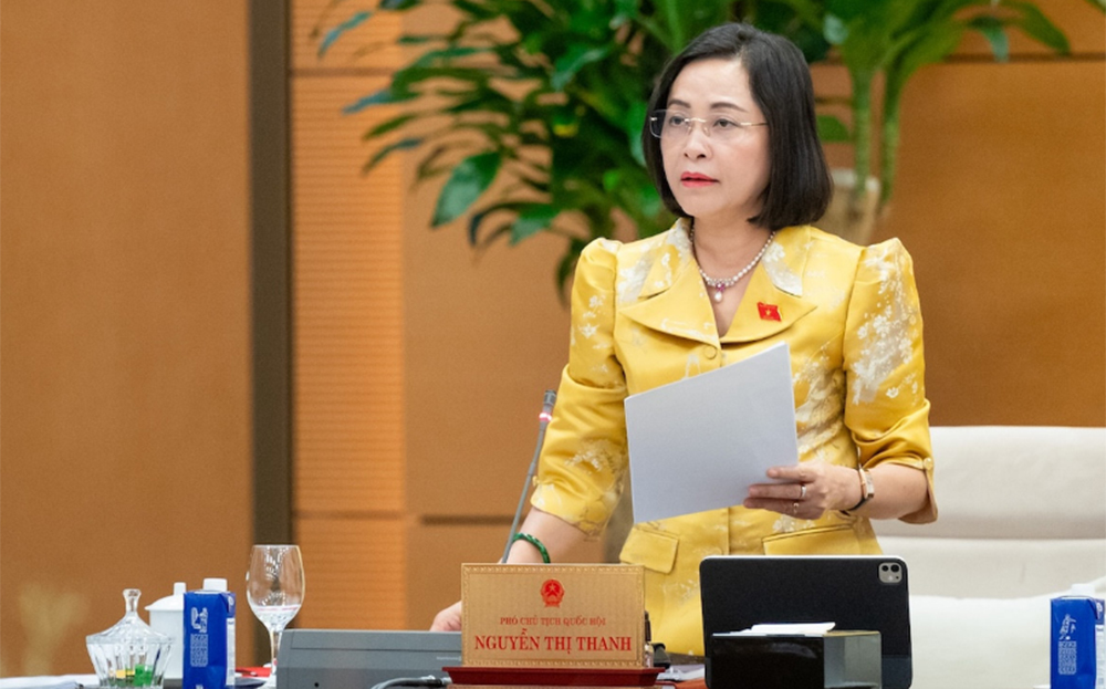 Phó Chủ tịch Quốc hội Nguyễn Thị Thanh.