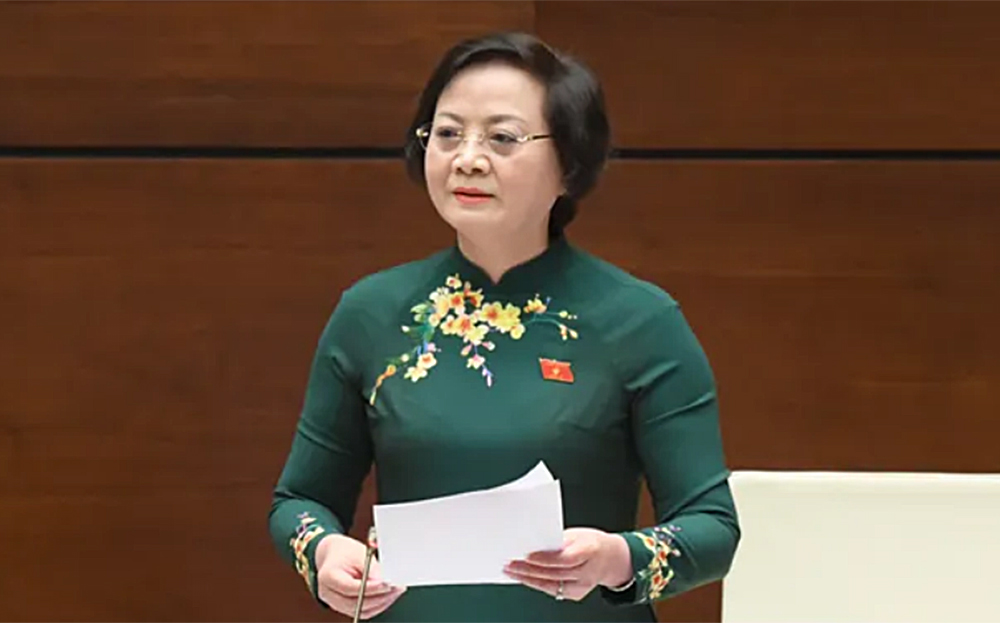Bộ trưởng Nội vụ Phạm Thị Thanh Trà.