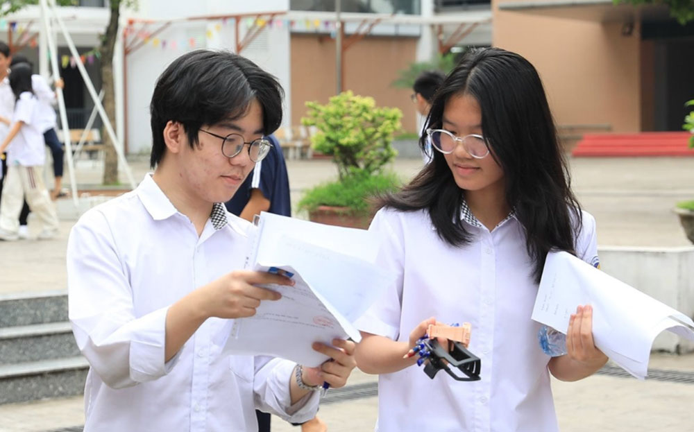 Việc điều chỉnh đơn vị hành chính không ảnh hưởng đến đề thi tốt nghiệp THPT năm 2025.