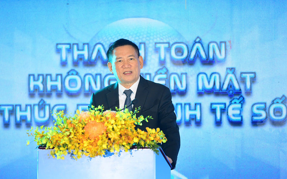 Phó Thủ tướng Hồ Đức Phớc: Trong những năm qua, thanh toán không dùng tiền mặt đã có bước phát triển nhanh chóng, vượt bậc.