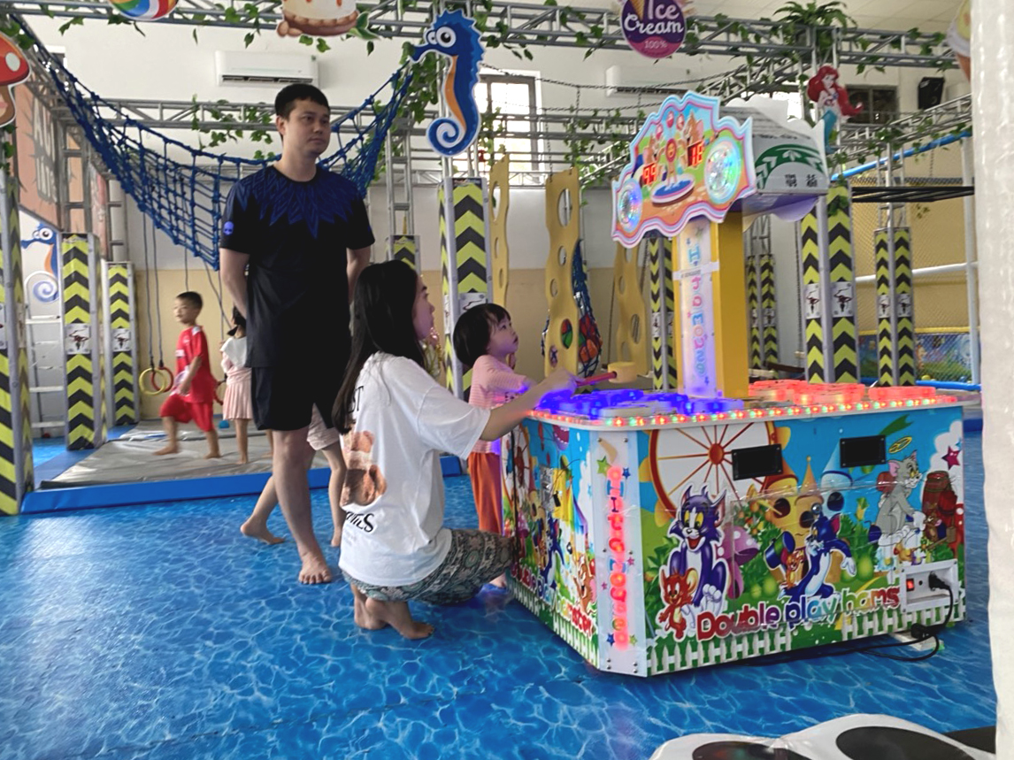 Một khu vui chơi tại thành phố Yên Bái.