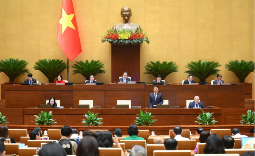 Quang cảnh Kỳ họp thứ 9, Quốc hội khóa XV.