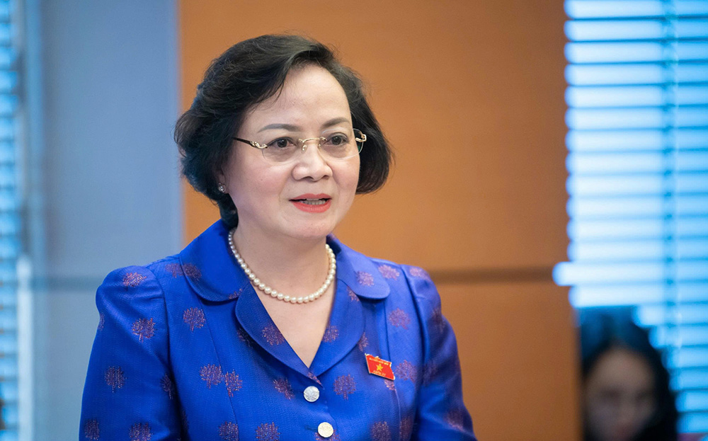 Bộ trưởng Nội vụ Phạm Thị Thanh Trà.