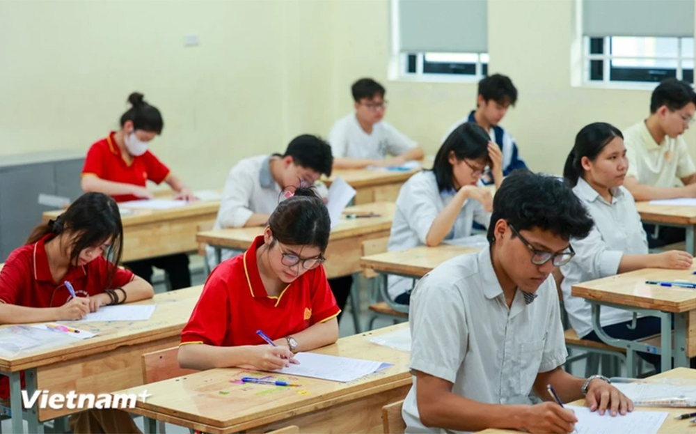 Thí sinh dự thi tốt nghiệp trung học phổ thông năm 2025.