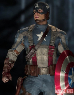 Chris Evans đã lọt vào tầm nhìn của đạo diễn cho vai Steve Rogers/Captain America.