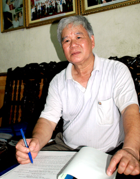 Ông Nguyễn Quốc Tuấn - Bí thư chi bộ phố Tân Trung 1, phường Minh Tân, người hết lòng vì Đảng.