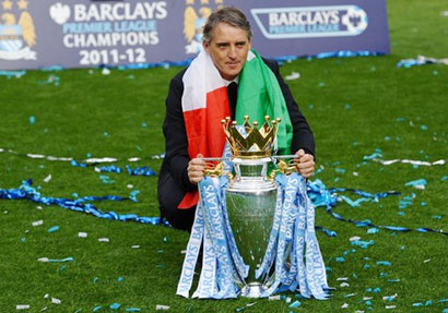 Mancini sẽ gắn bó với Man City thêm 5 năm.