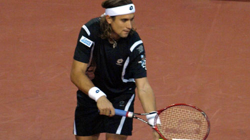 Tay vợt David Ferrer.