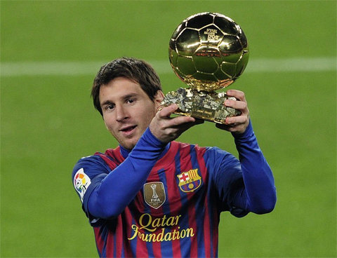 Messi đã đoạt liên tiếp 3 Quả bóng vàng từ năm 2009 đến nay.