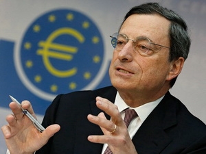 Chủ tịch Ngân hàng Trung ương châu Âu (ECB) Mario Draghi.